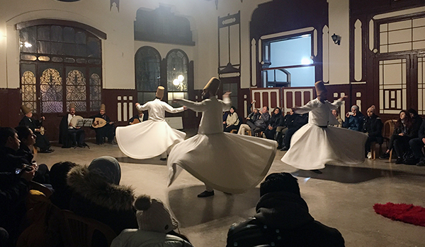 whirling dervish show